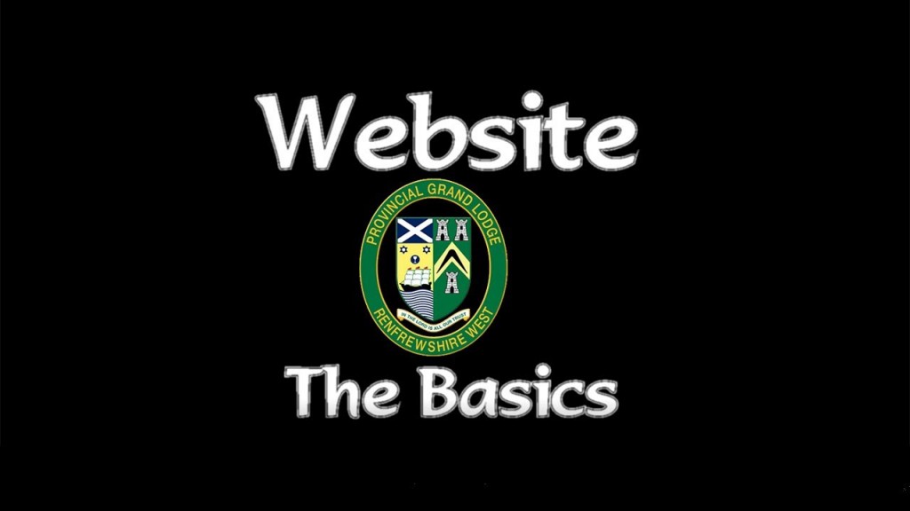PGLRW Website Basics