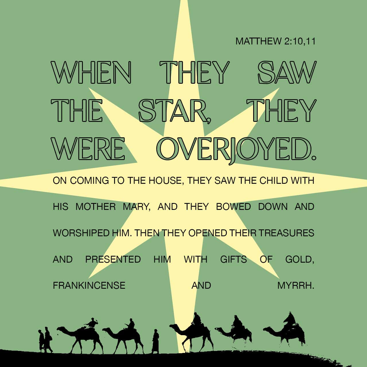 Matthew 2 10 11
